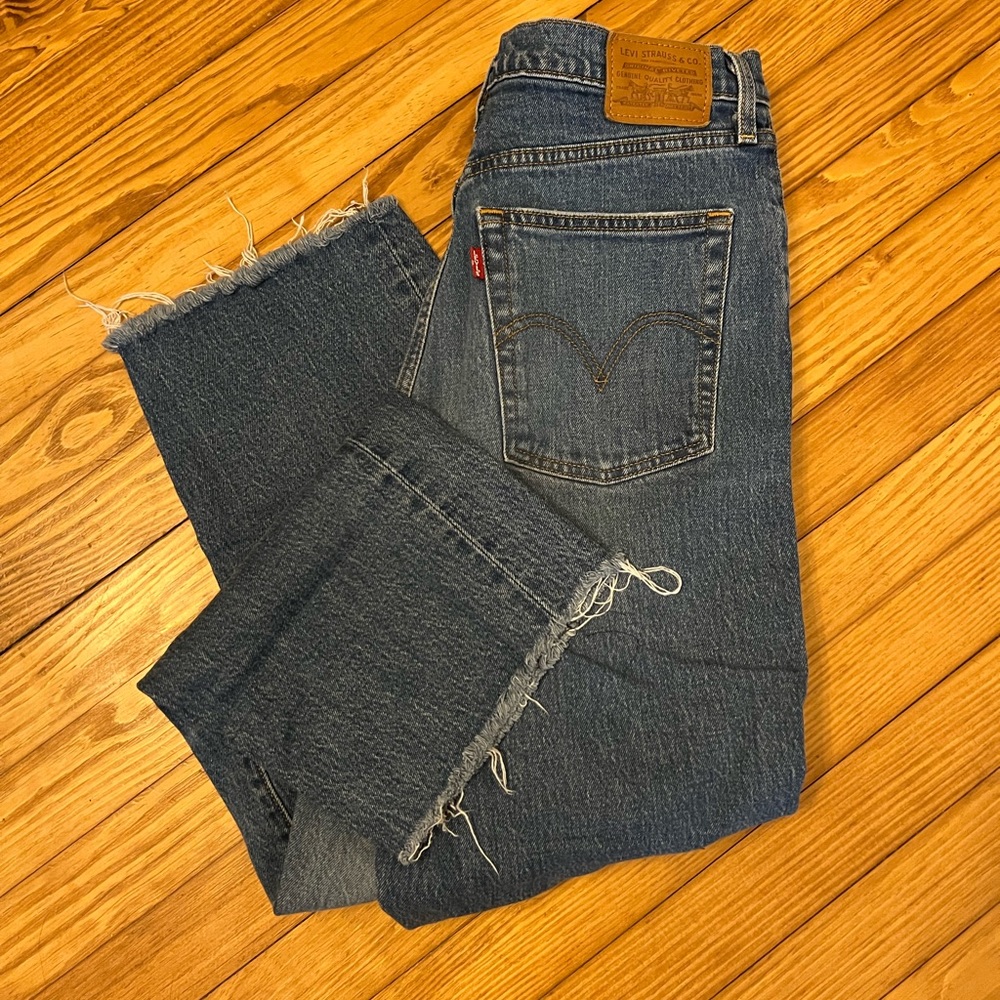 Levi’s ribcage straight jeans